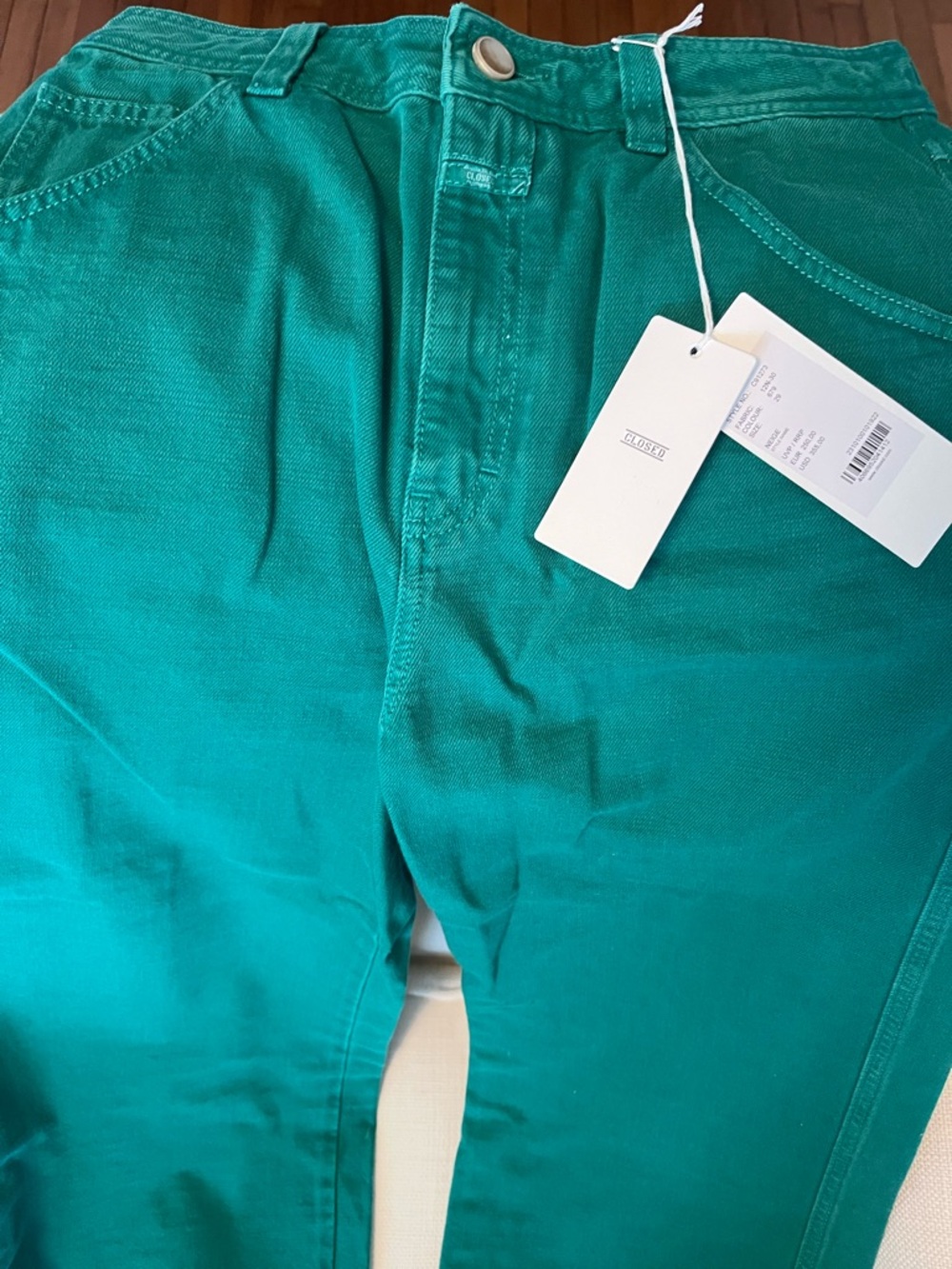 Closed Green wide leg Pants